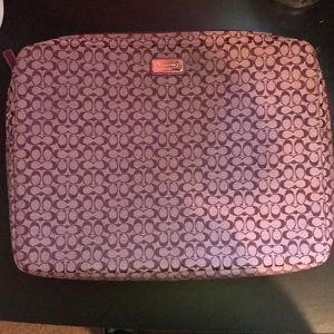 Coach laptop bag